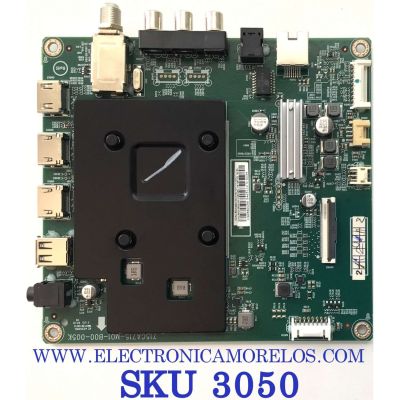 MAIN PARA TV INSIGNIA 4K UHD SMART FIRE TV / NUMERO DE PARTE XLCB02K065 / 715GA715-M01-B00-005K / (G)XLCB02K065010X / DISPLAY CV580U1-T01 / PANEL TPT580WR-U2T01D REV:S01B / MODELO NS-58F301NA22